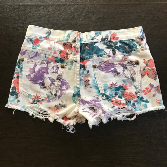 Free People Denim Shorts - Picture 2 of 4